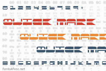 Quick Mark Font