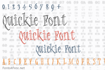 Quickie Font