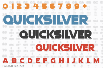 Quicksilver Font