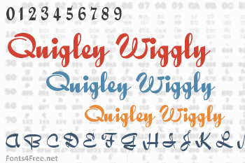 Quigley Wiggly Font