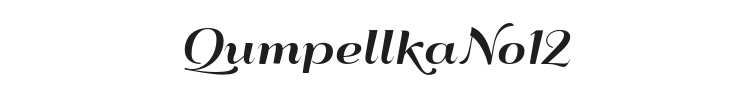 QumpellkaNo12 Font