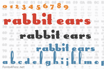 Rabbit Ears Font