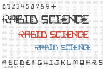 Rabid Science Font