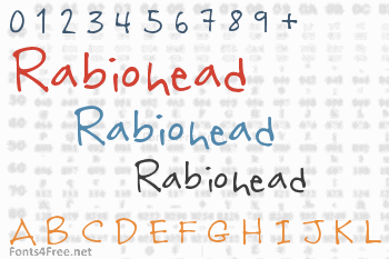 Rabiohead Font