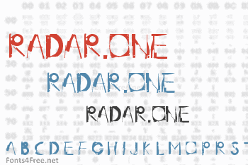 Radar.One Font