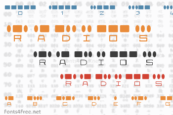 Radios in Motion Font