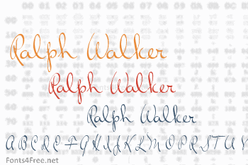 Ralph Walker Font