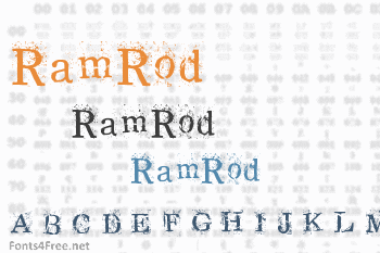 RamRod Font