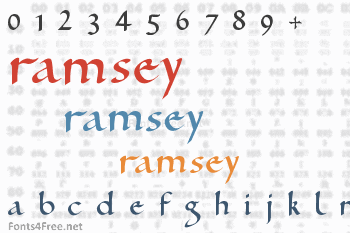 Ramsey Font