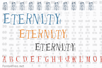 Randy Described Eternity Font