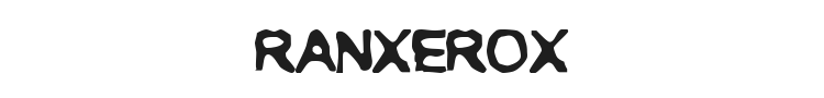Ranxerox Font Preview