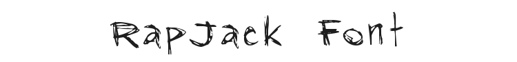 RapJack Font Preview