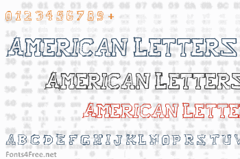 Raslani American Letters Font