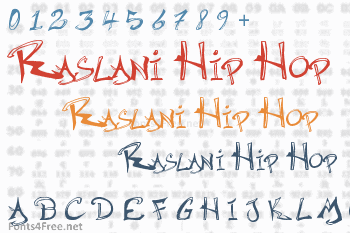 Raslani Hip Hop Font