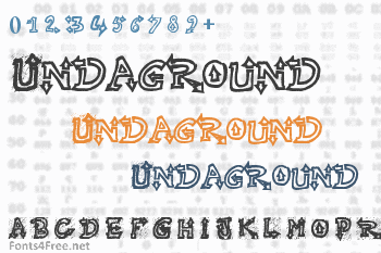 Raslani Undaground Font