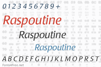 Raspoutine Font