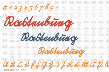 Rastenburg Font