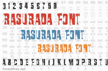 Rasurada Font