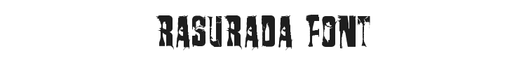 Rasurada Font