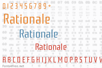 Rationale Font