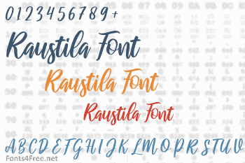 Raustila Font