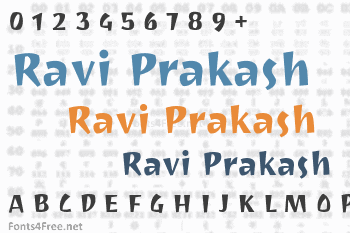 Ravi Prakash Font