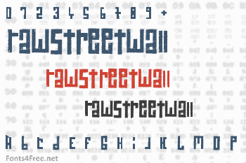 RawStreetWall Font