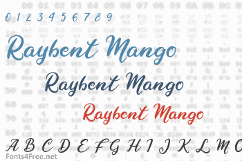 Raybent Mango Font