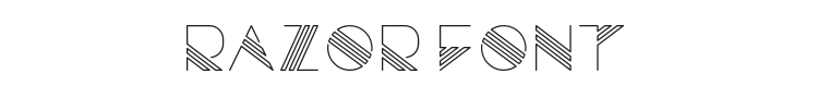 Razor Font