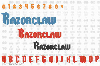 Razorclaw Font