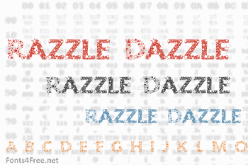 Razzle Dazzle Font