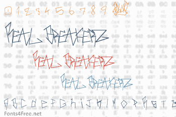 Real Breakerz Font