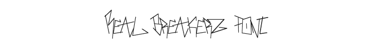 Real Breakerz Font