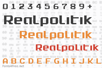 Realpolitik Font