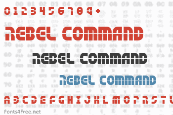 Rebel Command Font