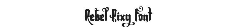 Rebel Pixy Font