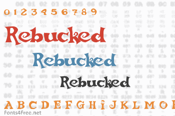 Rebucked Font