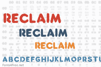 Reclaim Font