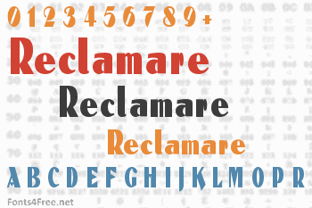 Reclamare Font