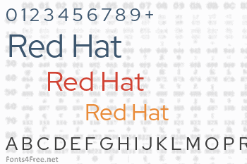 Red Hat Font