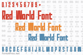 Red World Font