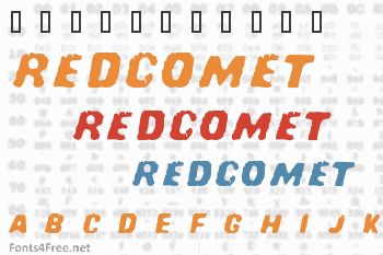 Redcomet Font