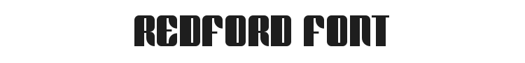 Redford Font