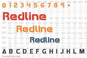 Redline Font