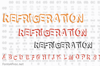 Refrigeration Font