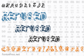 Refused Font