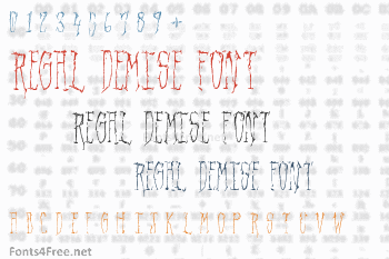 Regal Demise Font