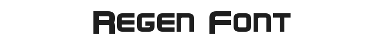 Regen Font