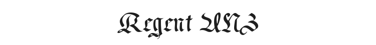 Regent UNZ Font