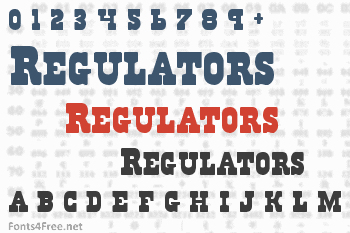 Regulators Font